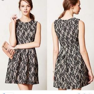 Anthropologie HD in Paris lace black dress